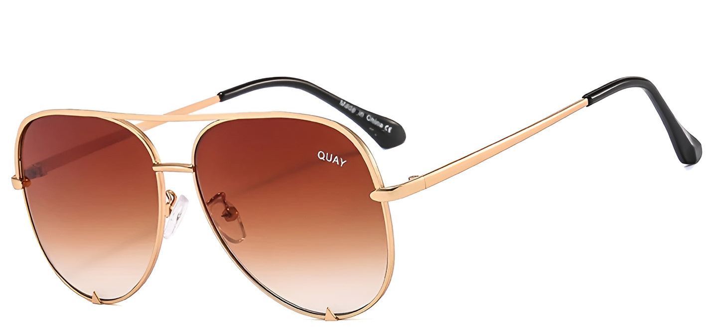 Lunettes de Soleil Femme Aviator avec Verres Miroir – Solaris