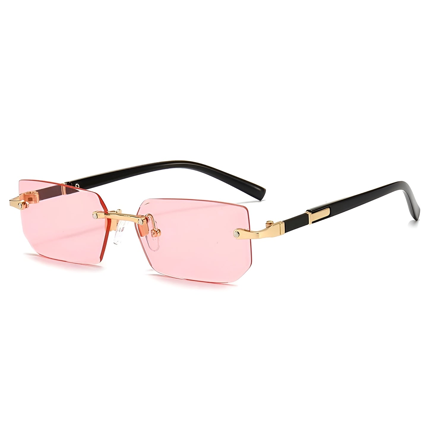 Lunettes de Soleil Femme Carrées avec Monture Métallique – Luna
