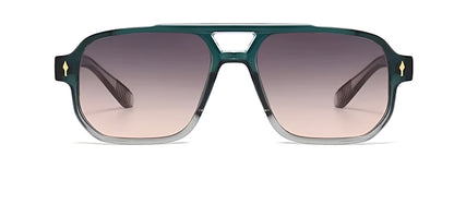 Lunettes de Soleil Femme Carrées avec Détails Dorés – Victoria