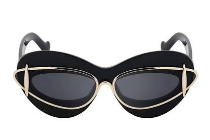 Lunettes de Soleil Femme Œil de Chat avec Détails Métalliques – Sofia