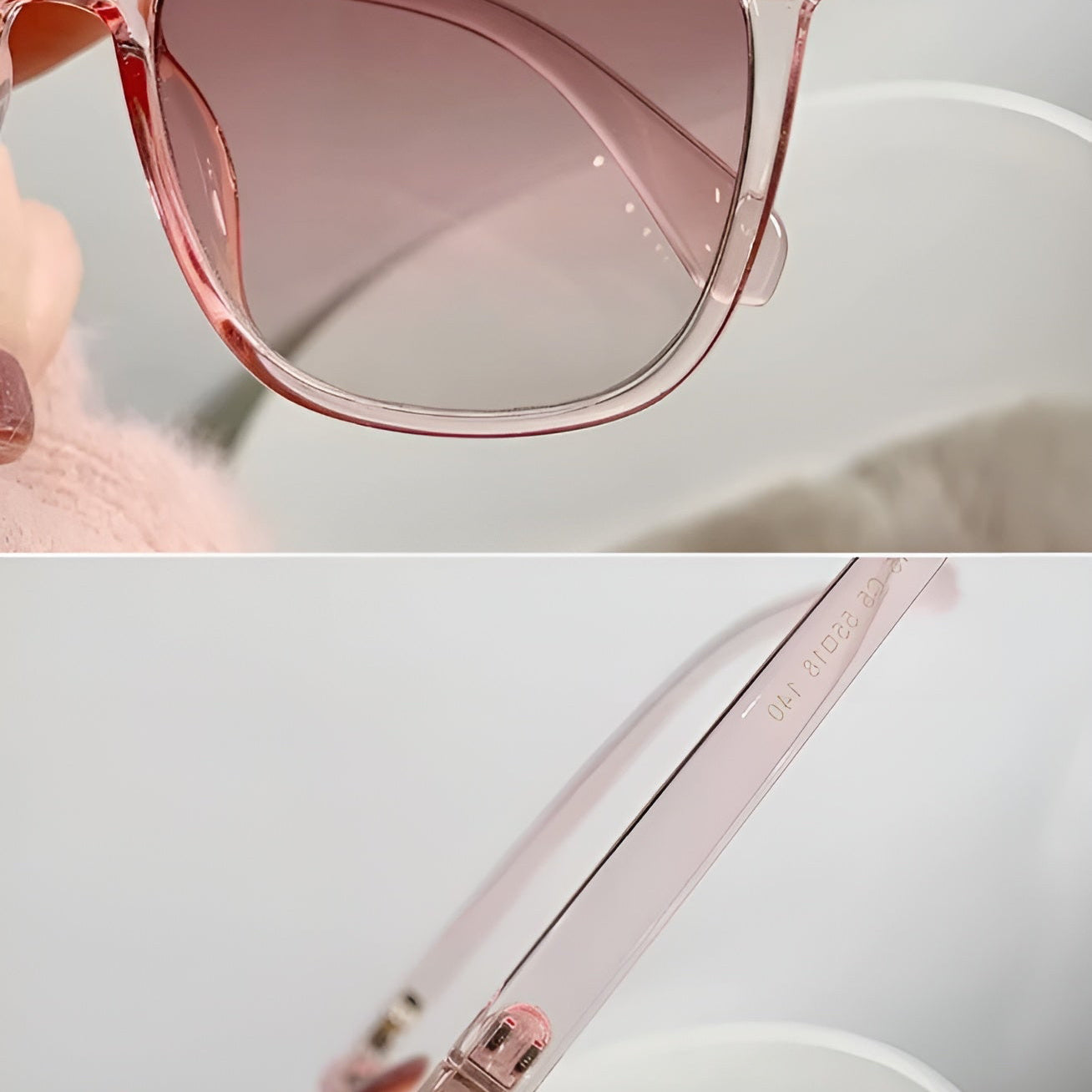 Lunettes de Soleil Femme Carrées Transparentes – Nolya