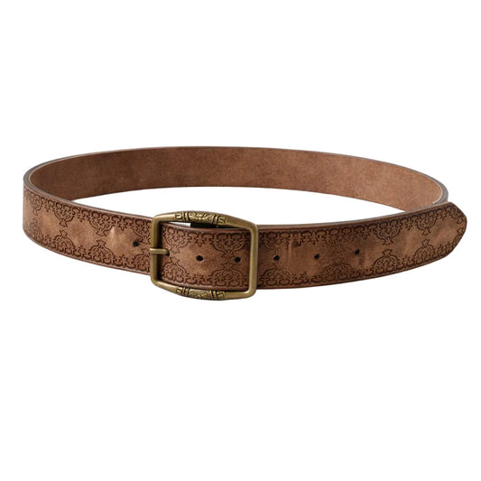Ceinture Femme Cuir Marron à Boucle Vintage – Austin