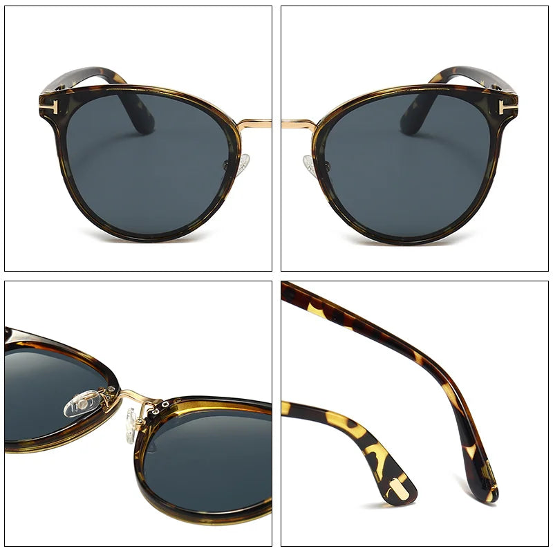 Lunettes de Soleil Femme Rondes avec Monture Élégante - Lyra