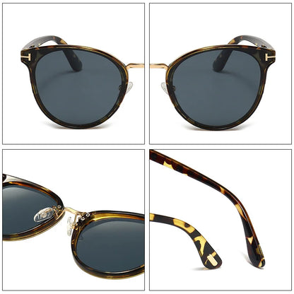 Lunettes de Soleil Femme Rondes avec Monture Élégante - Lyra