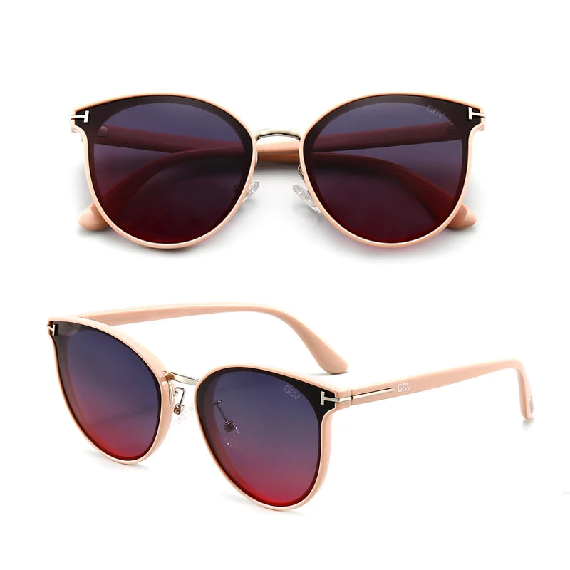 Lunettes de Soleil Femme Rondes avec Monture Élégante - Lyra