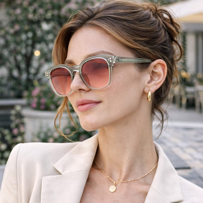 Lunettes de Soleil Femme Carrées Rétro – Naïa