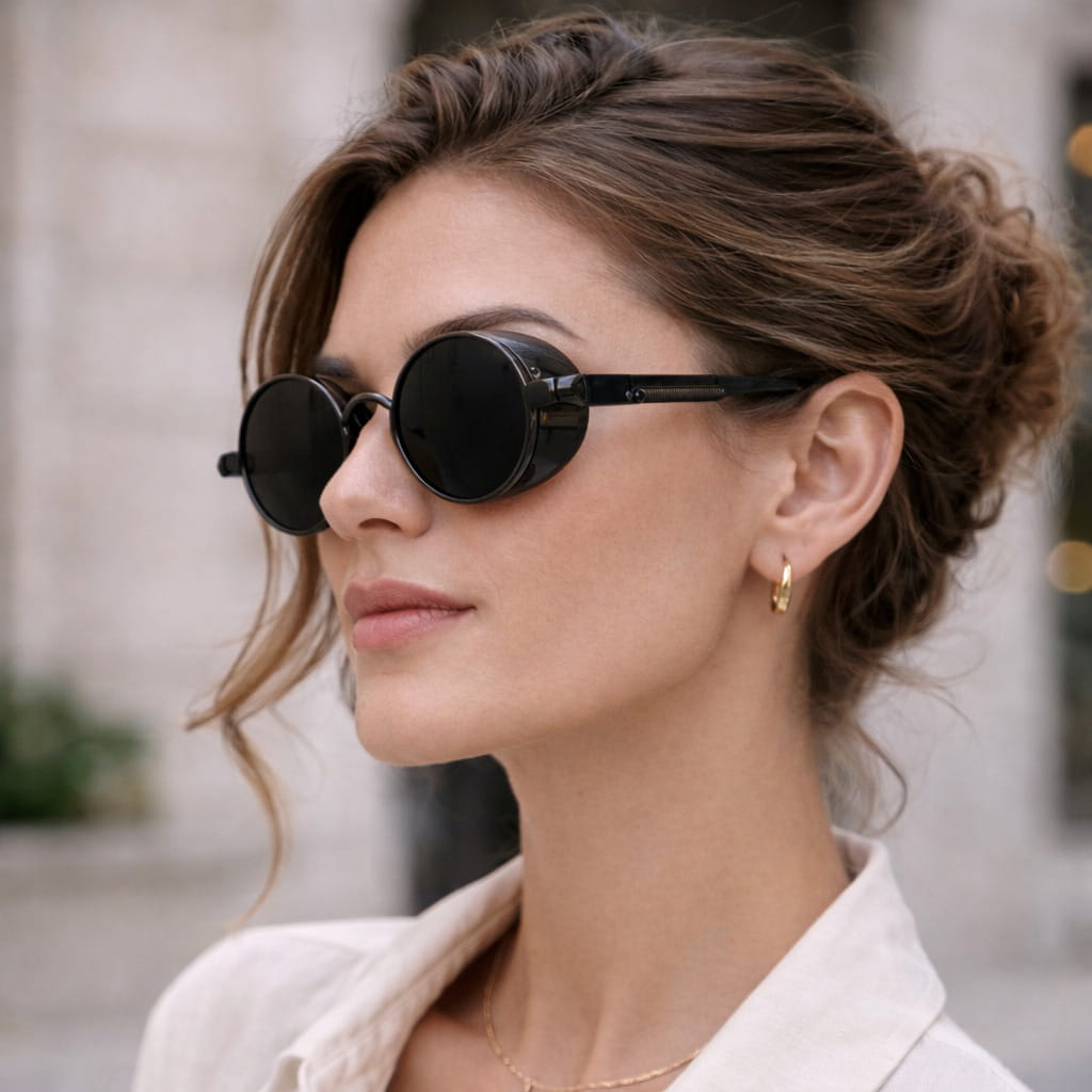 Lunettes de Soleil Femme Rondes - Venus
