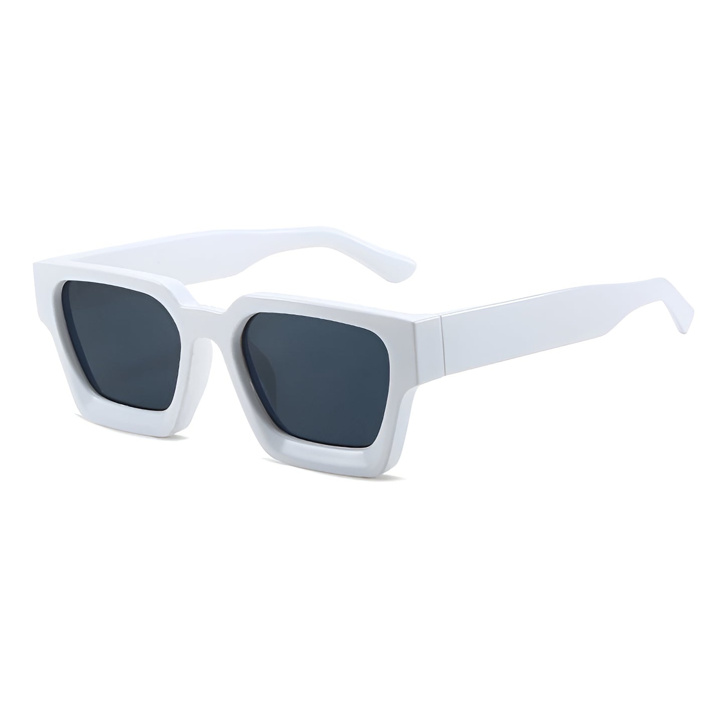 Lunettes de Soleil Femme Rectangulaires Épaisses – Shauna
