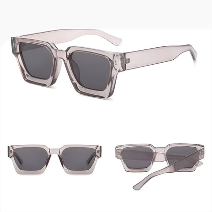 Lunettes de Soleil Femme Rectangulaires Épaisses – Shauna