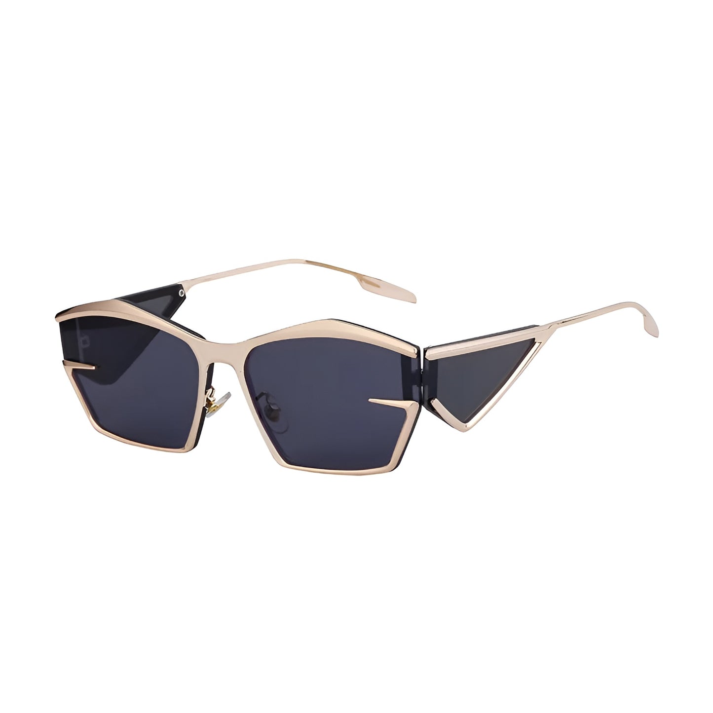 Lunettes de Soleil Femme Carrées avec Monture Sculptée – Zéphyr