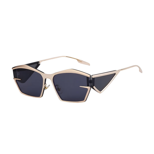 Lunettes de Soleil Femme Carrées avec Monture Sculptée – Zéphyr