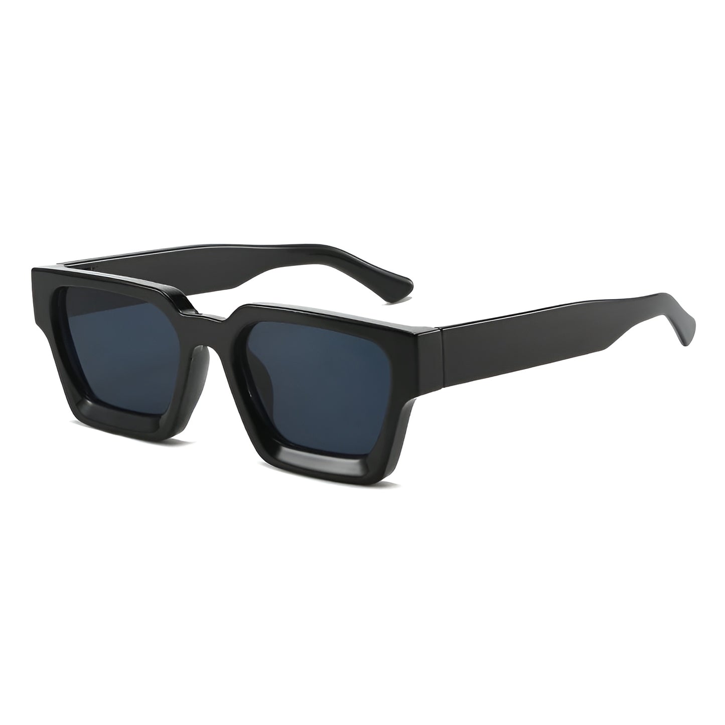 Lunettes de Soleil Femme Rectangulaires Épaisses – Shauna