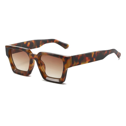 Lunettes de Soleil Femme Rectangulaires Épaisses – Shauna