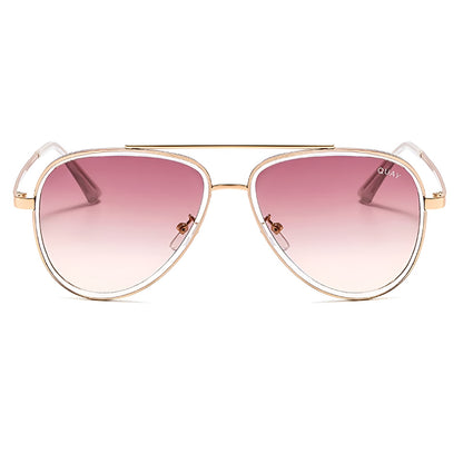Lunettes de Soleil Femme Pilote avec Monture Métallique – Solis
