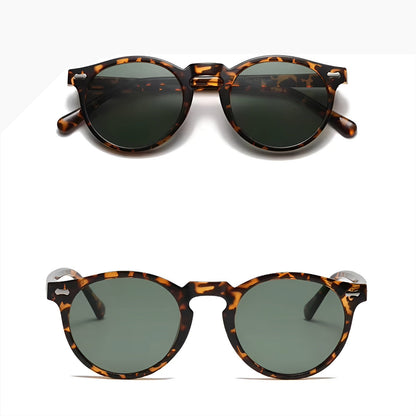 Lunettes de Soleil Femme Rondes avec Monture Épurée – Aurore
