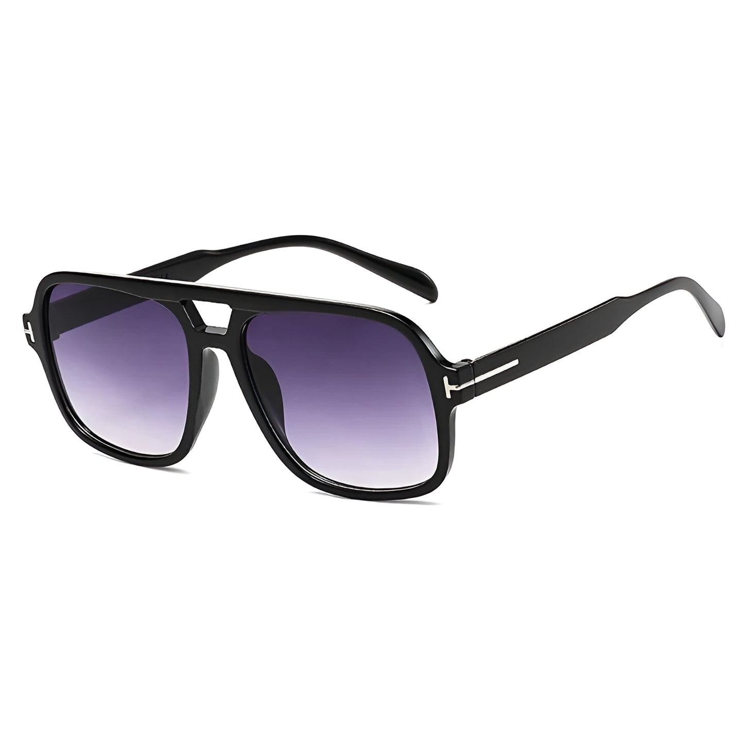 Lunettes de Soleil Femme Carrées avec Détails Métalliques – Calypso