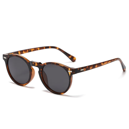 Lunettes de Soleil Femme Rondes avec Monture Épurée – Aurore