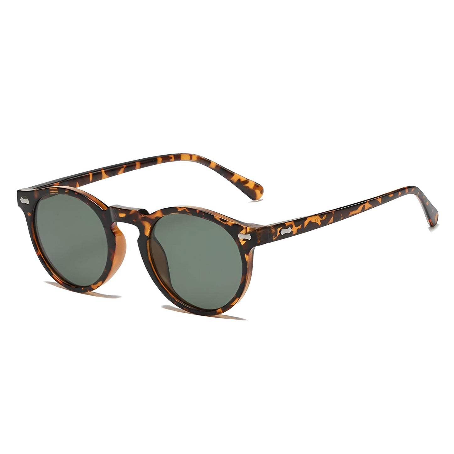 Lunettes de Soleil Femme Rondes avec Monture Épurée – Aurore