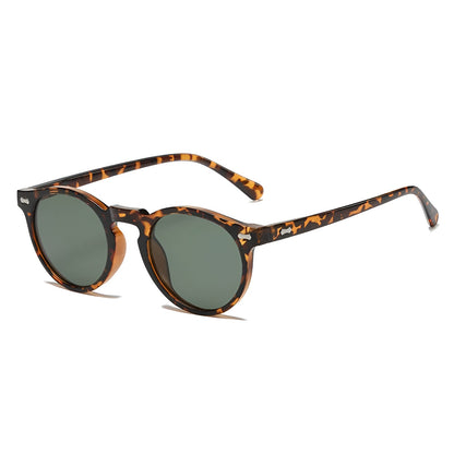 Lunettes de Soleil Femme Rondes avec Monture Épurée – Aurore