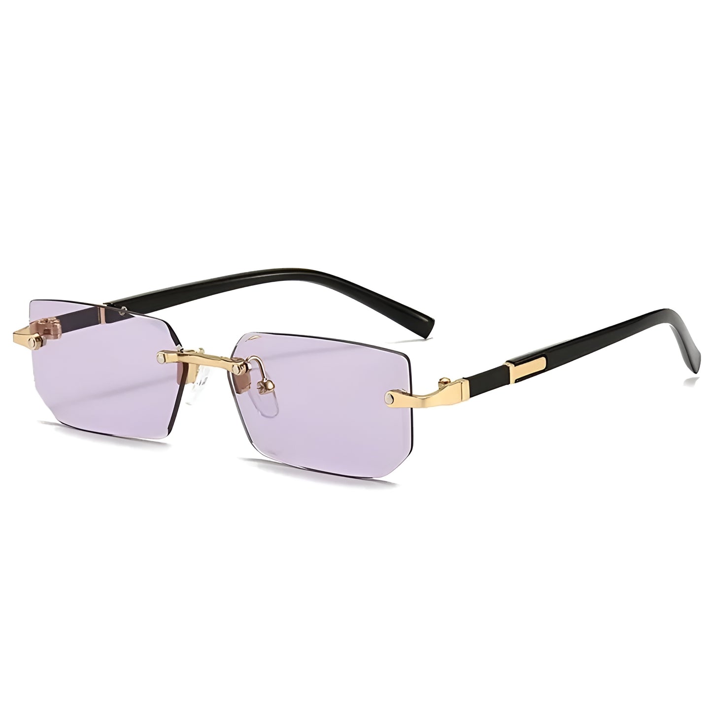 Lunettes de Soleil Femme Rectangulaires Sans Monture – Celestia