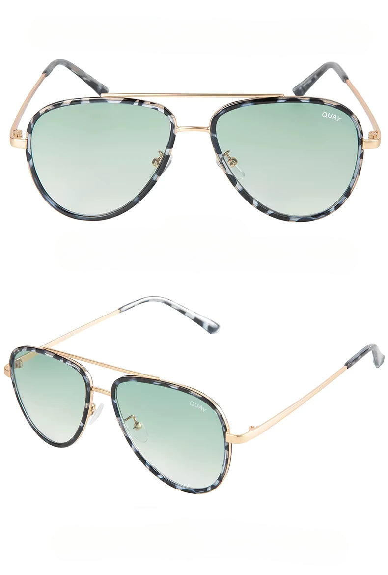 Lunettes de Soleil Femme Pilote avec Monture Métallique – Solis