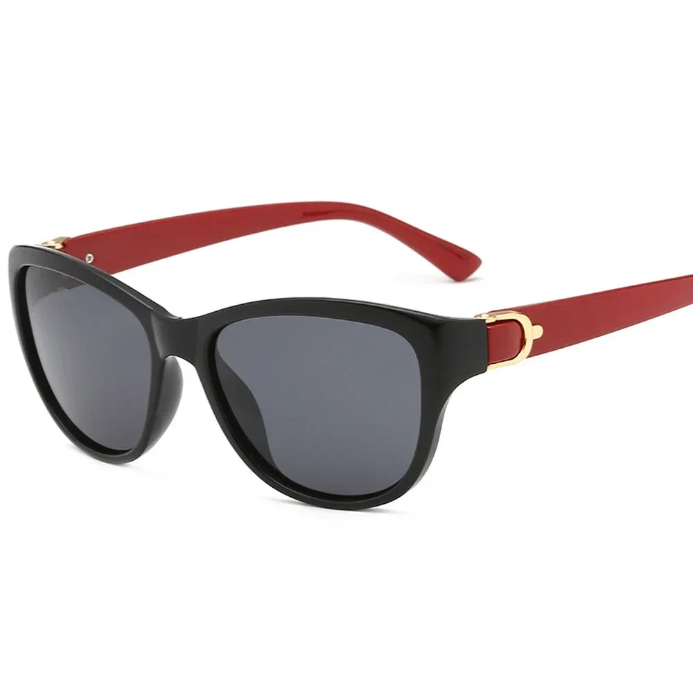 Lunettes de Soleil Femme Ovales avec Monture Élégante - Elara