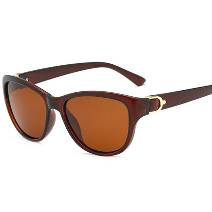 Lunettes de Soleil Femme Ovales avec Monture Élégante - Elara