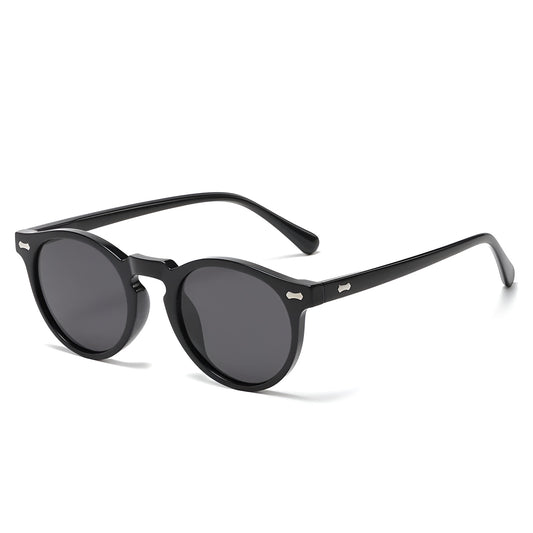 Lunettes de Soleil Femme Rondes avec Monture Épurée – Aurore