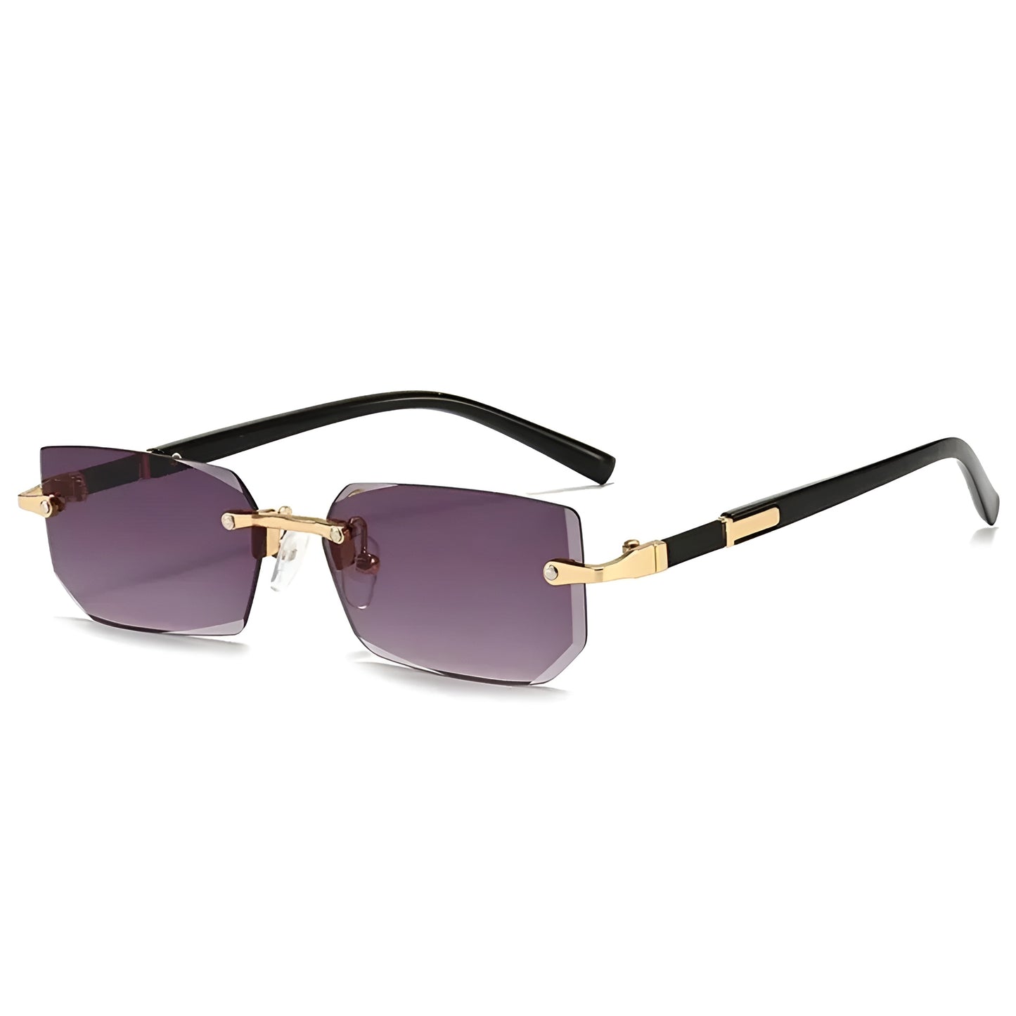 Lunettes de Soleil Femme Rectangulaires Sans Monture – Celestia