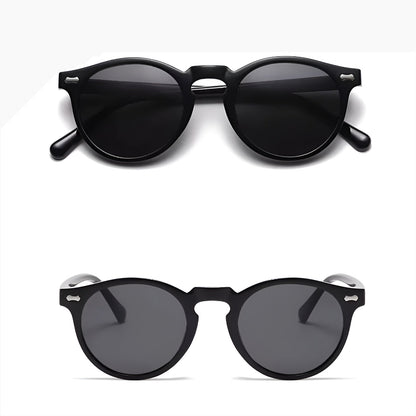 Lunettes de Soleil Femme Rondes avec Monture Épurée – Aurore