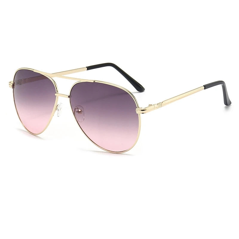 Lunettes de Soleil Femme Pilote avec Monture Métallique – Vega