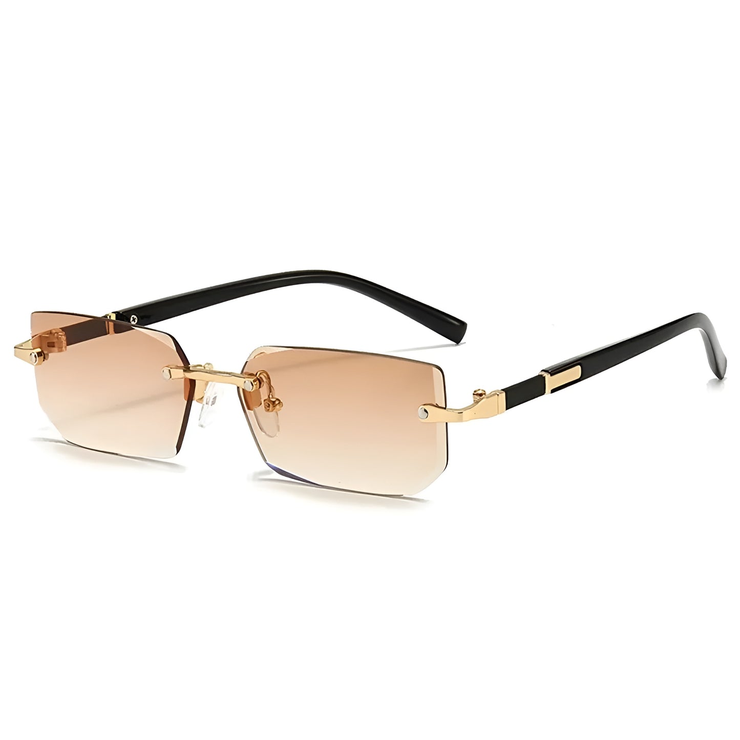Lunettes de Soleil Femme Rectangulaires Sans Monture – Celestia