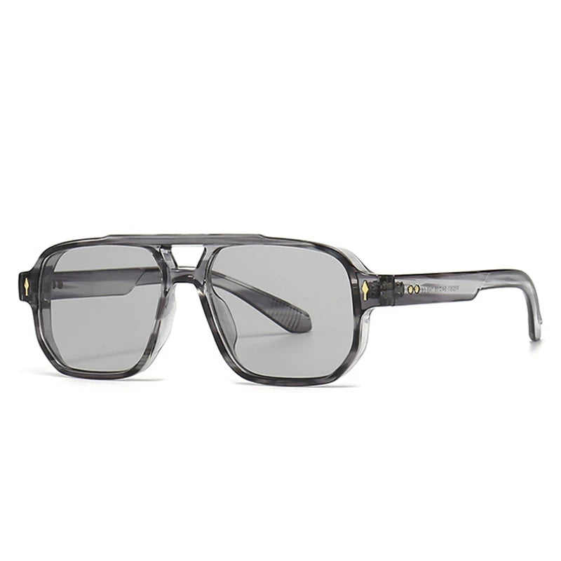 Lunettes de Soleil Femme Carrées avec Détails Dorés – Victoria