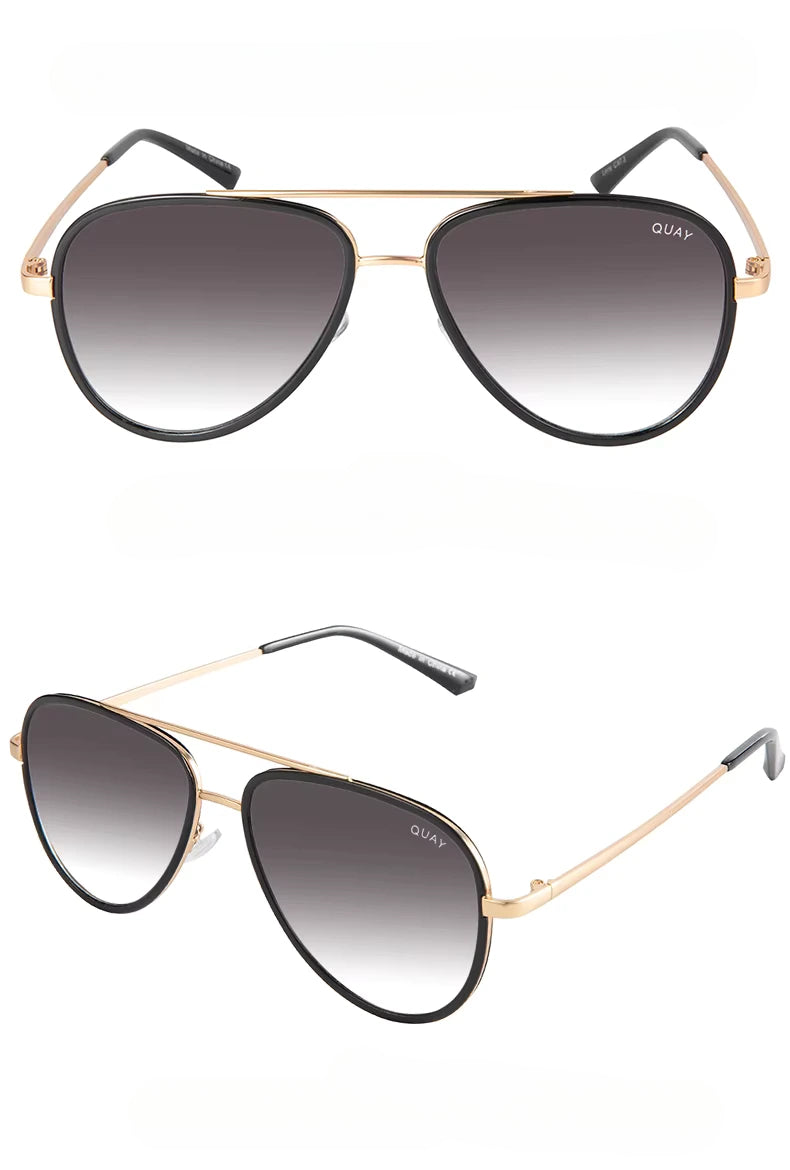 Lunettes de Soleil Femme Pilote avec Monture Métallique – Solis