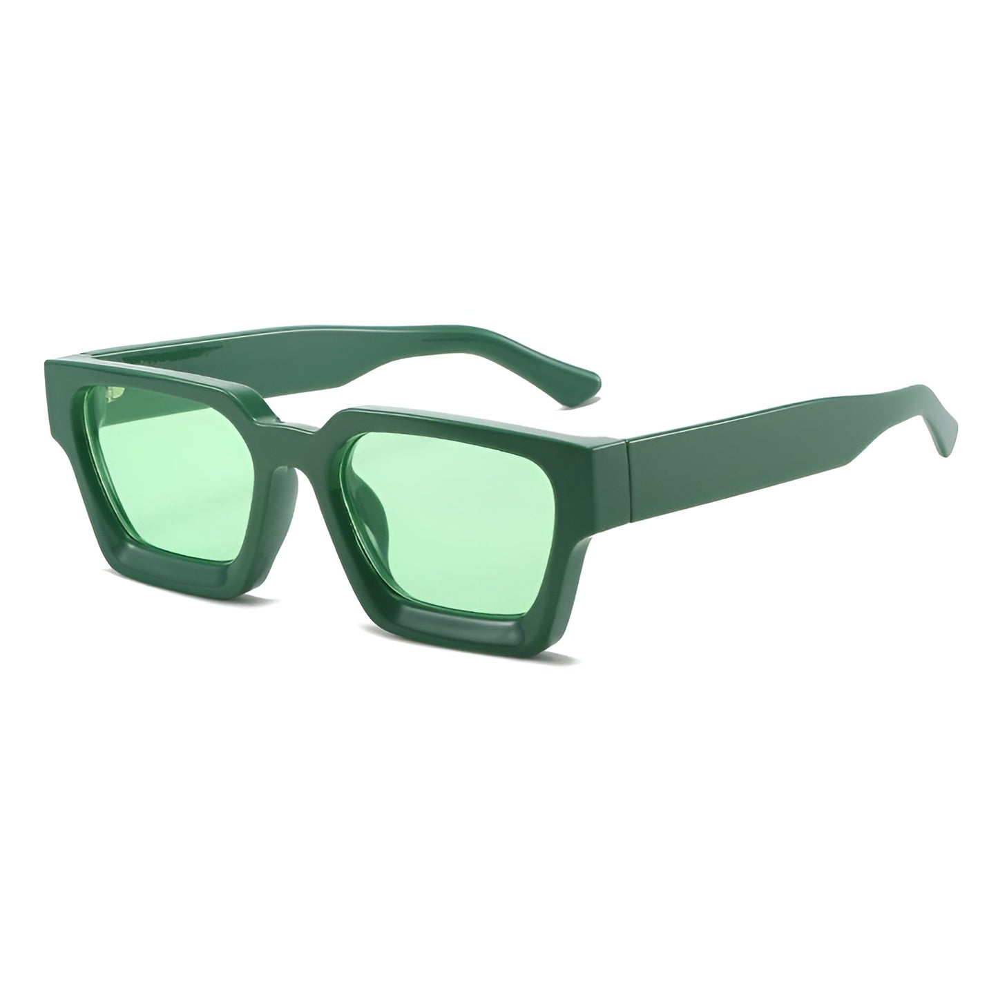 Lunettes de Soleil Femme Rectangulaires Épaisses – Shauna