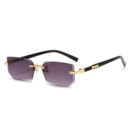 Lunettes de Soleil Femme Carrées avec Monture Métallique – Luna