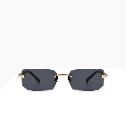 Lunettes de Soleil Femme Carrées avec Monture Métallique – Luna