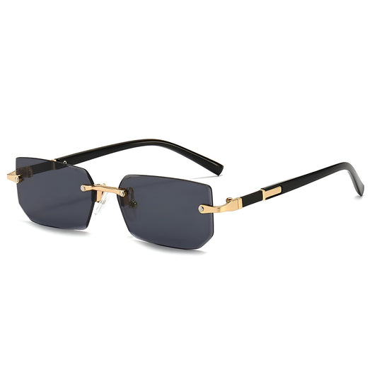 Lunettes de Soleil Femme Carrées avec Monture Métallique – Luna