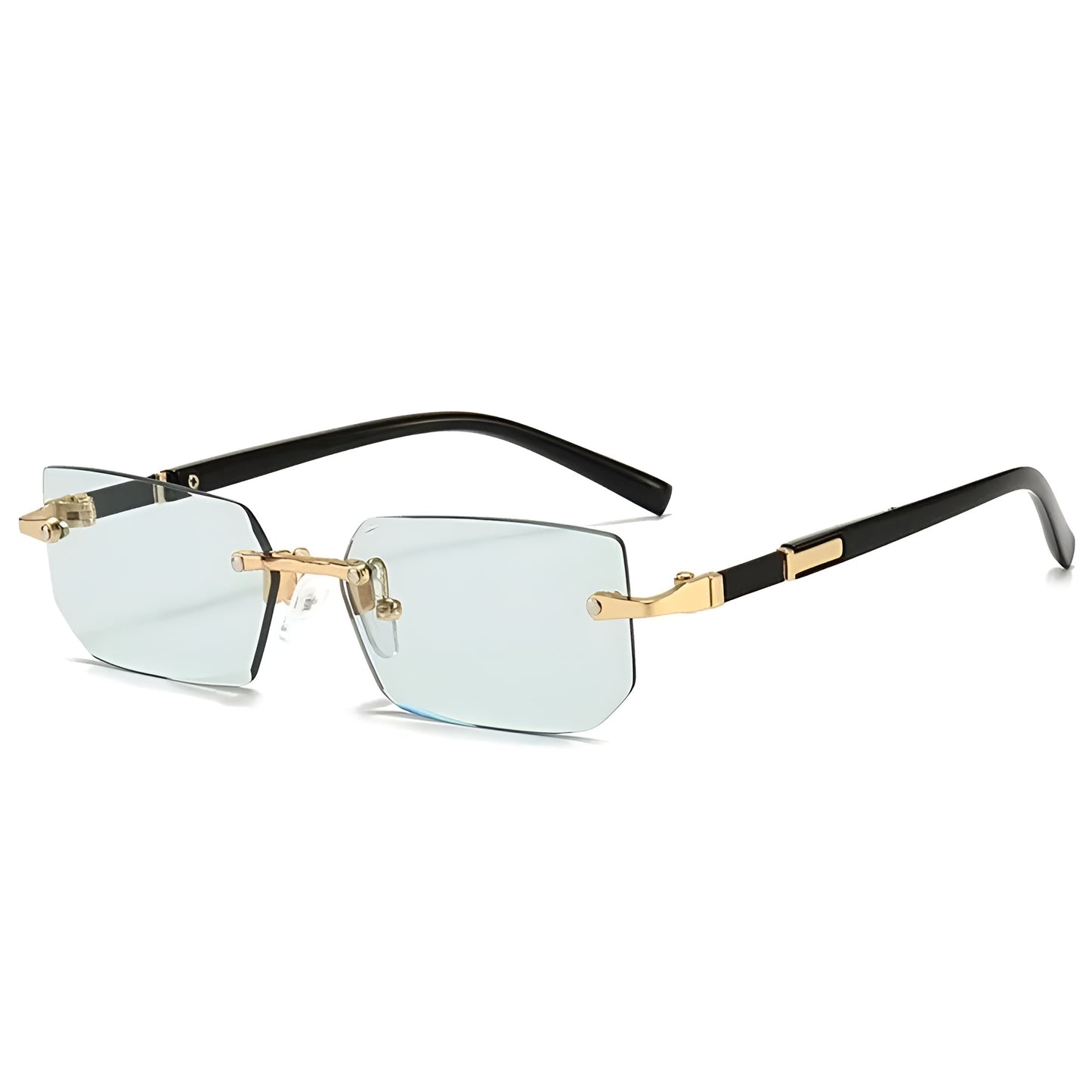 Lunettes de Soleil Femme Rectangulaires Sans Monture – Celestia