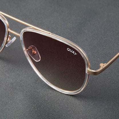 Lunettes de Soleil Femme Pilote avec Monture Métallique – Solis