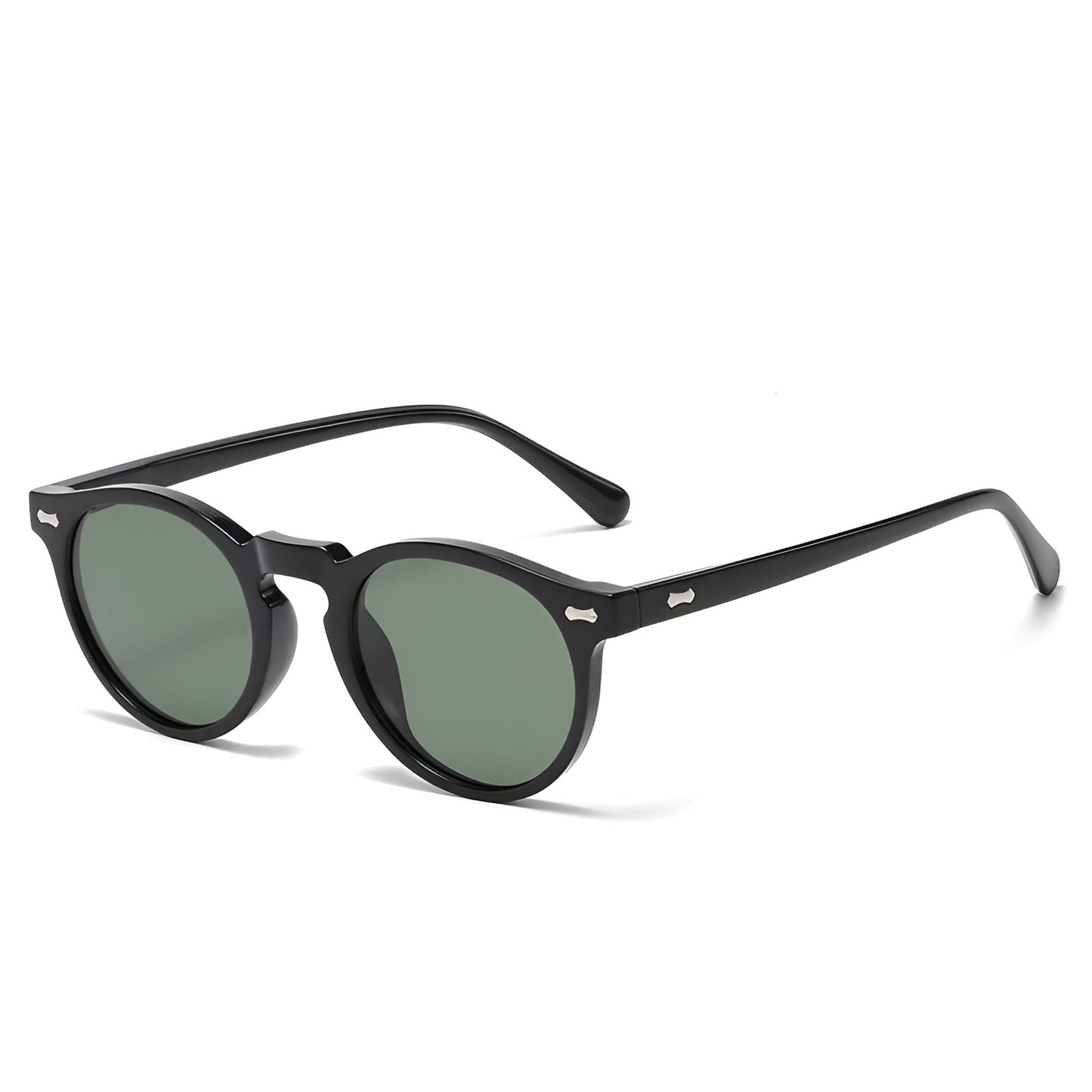 Lunettes de Soleil Femme Rondes avec Monture Épurée – Aurore