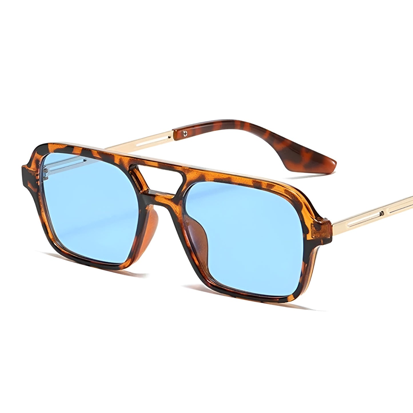 Lunettes de Soleil Femme Carrées avec Monture Écaille – Sena